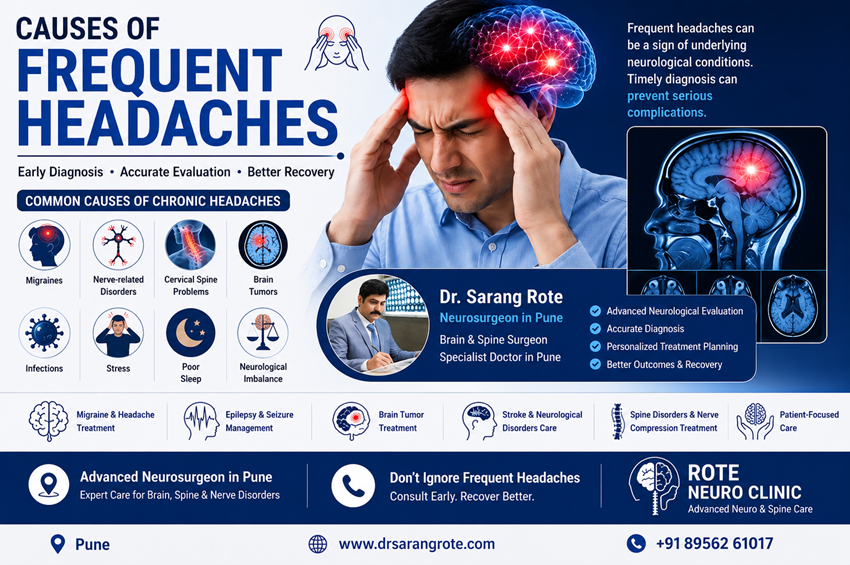 Causes of Frequent Headaches | Best Neurosurgeon in Pune